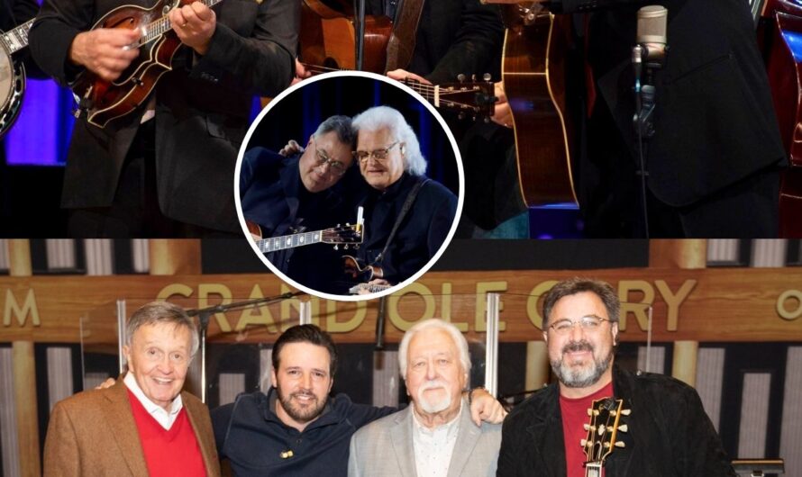 BREAKING DOWN ON STAGE: Just Recently in Nashville, Tennessee, USA — Vince Gill Breaks Down in Tears During Live Performance, Still Reeling from Tragic Loss