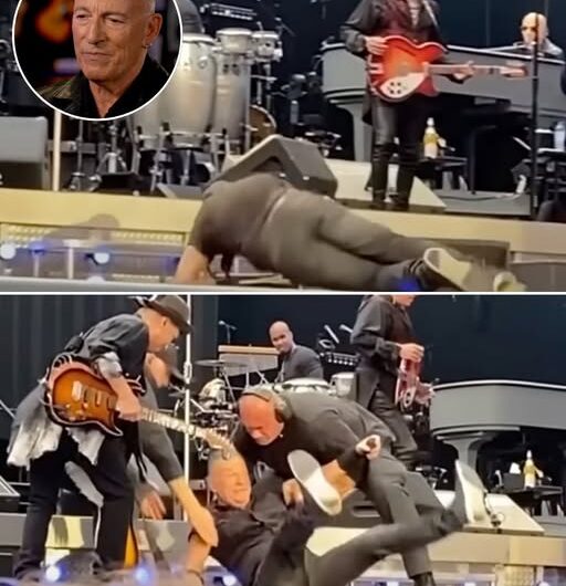 “Fans Gasp as Bruce Springsteen Collapses Onstage in Amsterdam — Is This the End of the Road for ‘The Boss’?”