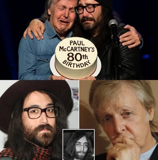 “A Little Birdy Told Me This Was One of Your Favorites…”—And With That, Sean Ono Lennon Brought the World to Tears…..On Paul McCartney’s 80th birthday, the world expected celebration—but instead, it got something far more profound. Sean Ono Lennon, guitar in hand, eyes glistening, stepped onto the stage and gave Sir Paul a gift no one will forget: a fragile, tear-laced rendition of “Here, There and Everywhere.”