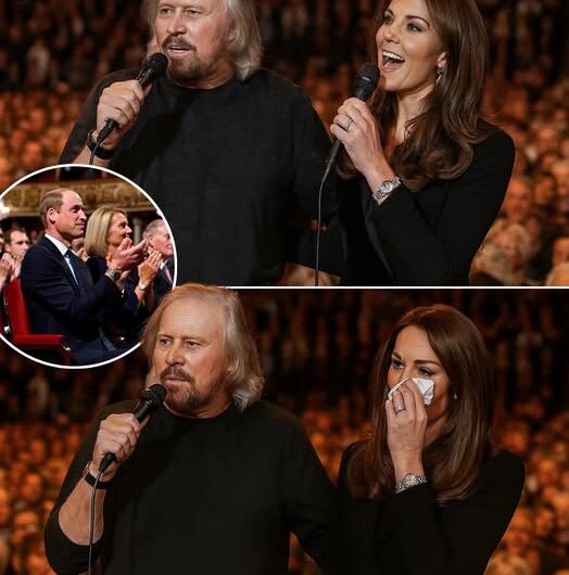 “I never imagined I’d share a song with a princess,” Barry Gibb whispered, his voice cracking with emotion as he gazed across the glittering hall of Buckingham Palace. 