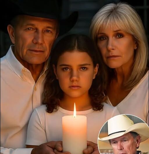 “Now She Is Our Daughter.” the ___ A Young Girl Lost Her Parents in the Floods in Texas, and George Strait and His Wife, Norma, Have Secretly Adopted Her. Not a Camera. No Media. 