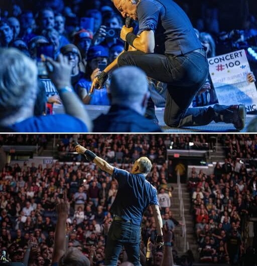 With A Thunderous Welcome From Thousands Of Fans, Bruce Springsteen Ignited The Night In Winnipeg With A Performance That Was Nothing Short Of Legendary!