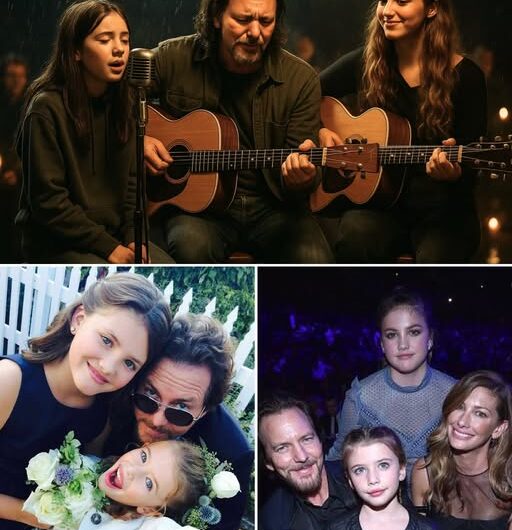 Strings of Love: Eddie Vedder Shares the Stage with His Daughters in a Heartfelt Family Duet That Silenced Seattle and Reminded the World That the Most Powerful Music Is Made in Moments of Pure Love, Legacy, and Connection