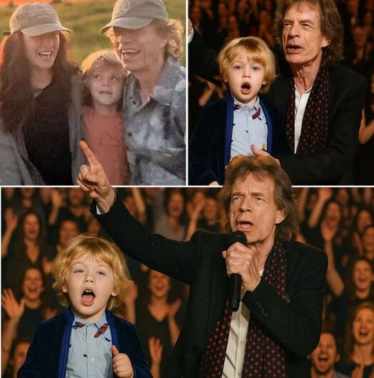Mick Jagger Shares Stage With 11-Year-Old Grandson Ray in Electrifying Three-Generation Rock Moment—Fans Call It “The Most Epic Family Moment in Rock History”