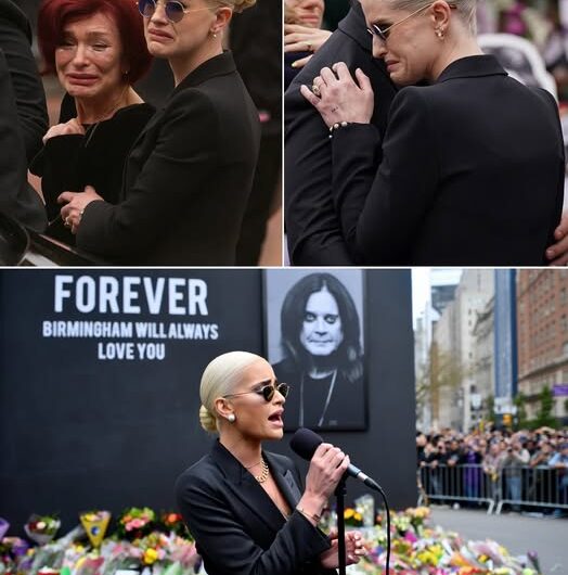 Kelly Osbourne — the daughter Ozzy always called his favorite — did not step into that church as a rock star’s child, but as a daughter walking straight into the most painful moment of her life. 