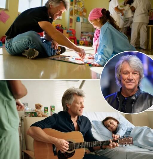 From a Boston Hospital Playroom to a Rock Legend’s Embrace – How Jon Bon Jovi Shocked Doctors and Nurses by Dropping Everything to Visit Six-Year-Old Cancer Patient Known as “Mrs. Bon Jovi,” Playing Games, Singing Songs, and Turning an Ordinary Afternoon Into a Day No One Could Forget