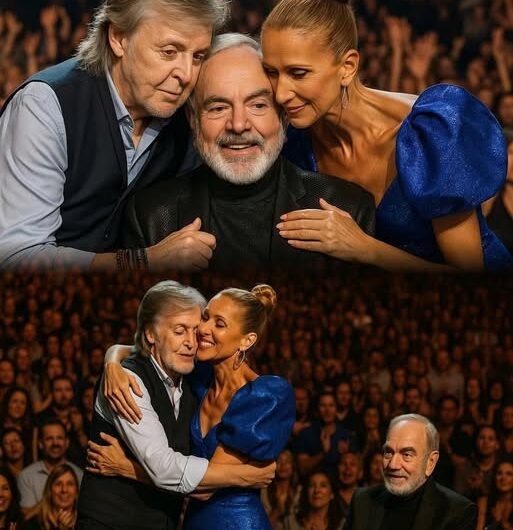 A NIGHT TO REMEMBER – Paul McCartney and Celine Dion took the stage together for a once-in-a-lifetime duet — a performance so powerful it moved Neil Diamond to tears.