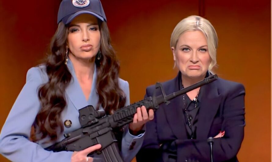 Tina Fey returns to ‘Saturday Night Live’ to parody Kristi Noem