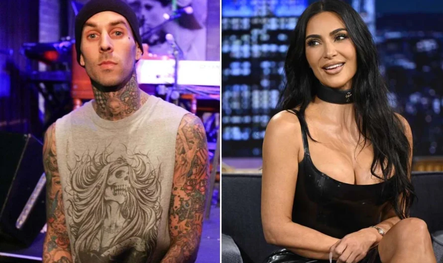 Blink-182’s Travis Barker Hook-up Rumors Finally Addressed by Kim Kardashian