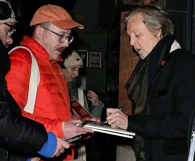 February 18, 2026 — Paul McCartney Greets Fans After Man on the Run Premiere in London